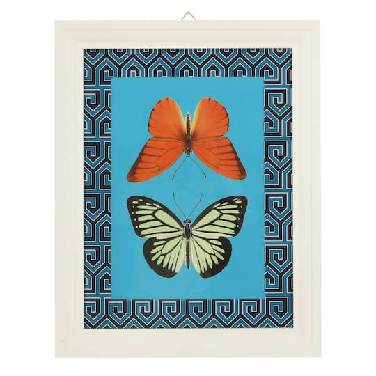 Jonathan Adler x Michaels 14.5" x 18.25" Orange & Yellow Butterfly Wall Art